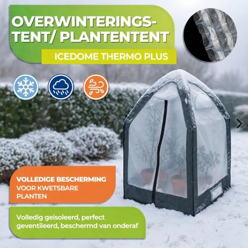 Biogreen ICEDOME ThermoPLUS Deluxe Overwinteringstent - Plantentent – 120 x 120 x 183 cm
