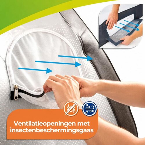 Biogreen ICEDOME ThermoPLUS Deluxe Overwinteringstent - Plantentent – 120 x 120 x 183 cm