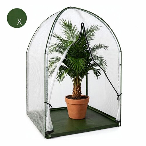 Biogreen Plantenoverwinteringstent ICEDOME ThermoPLUS - Groen - 120 x 120 x 183 cm