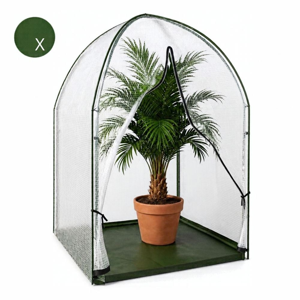 Biogreen Plantenoverwinteringstent ICEDOME ThermoPLUS - Groen - 120 x 120 x 183 cm