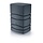 Aqua Tower Regenton - 450 liter - Antraciet/Grijs