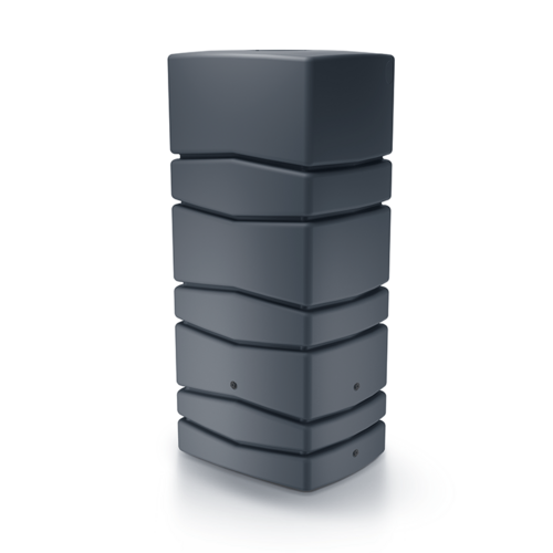 Prosperplast Aqua Tower Regenton - 650 Liter - Antraciet/Grijs