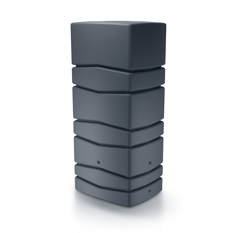 Prosperplast Aqua Tower Regenton - 650 Liter - Antraciet/Grijs