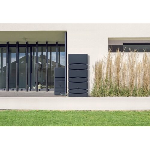 Prosperplast Aqua Tower Regenton - 650 Liter - Antraciet/Grijs