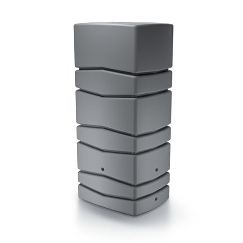 Prosperplast Aqua Tower Regenton - 650 Liter - Antraciet/Grijs