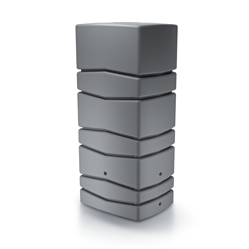 Prosperplast Aqua Tower Regenton - 650 Liter - Antraciet/Grijs