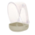Pleun Raamvoederhuisje - Beige transparante dak