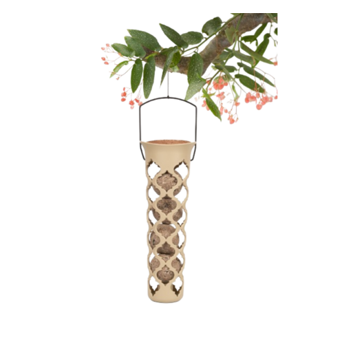 Singing Friend Vetbolhouder Pim - 10 x 10 x 29 cm - Zwart of Beige