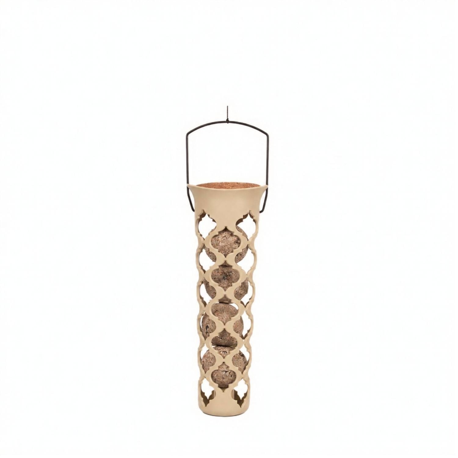 Singing Friend Vetbolhouder Pim - 10 x 10 x 29 cm - Zwart of Beige