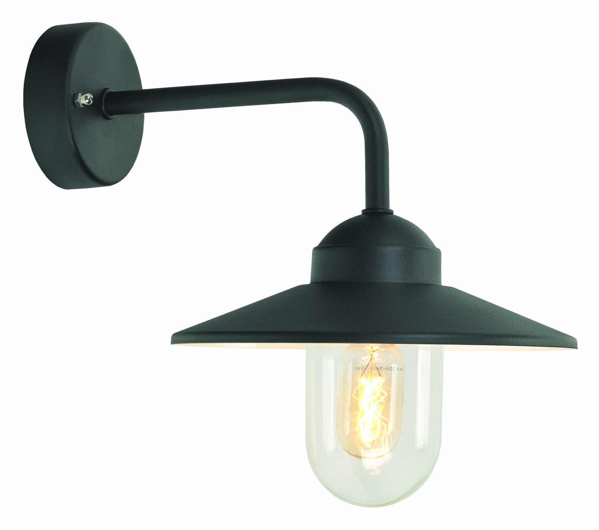Franssen Verlichting Selva gevellamp - E27 - Zilver of zwart - Oriëntatie verlichting