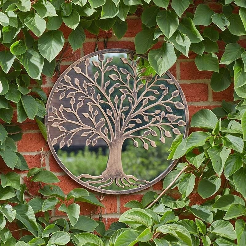 Smart Garden Products TreeFlection Tuinspiegel - Tree of Life 65 cm rond