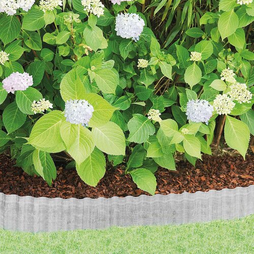 Bellissa Graskant Wave - 500 x 14 cm - kantopsluiting