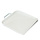 Veegblik - Wit - 22.5 x25.5 cm - Metaal