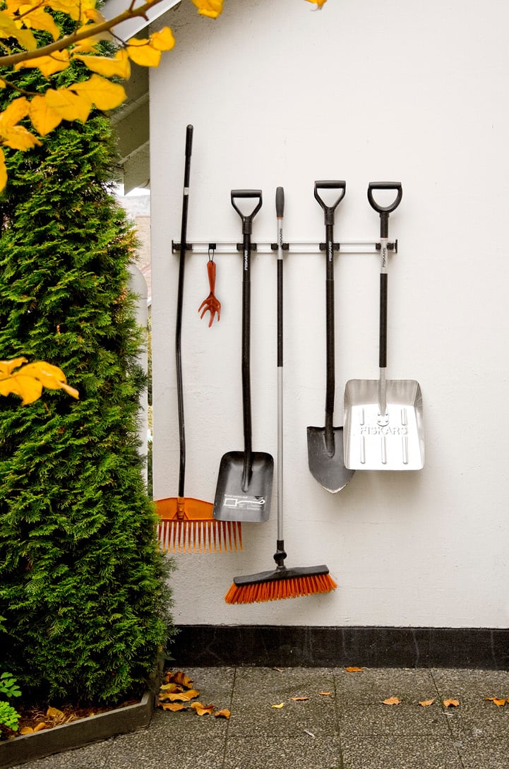Toolflex Tuingereedschap Ophangsysteem – Ophangrail Schuur & Tuinhuis - Rail 90 cm (excl. houders) -
