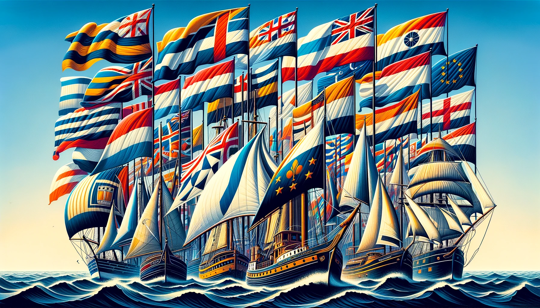 Boat flags