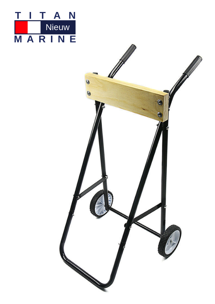 Outboard motor trolleys