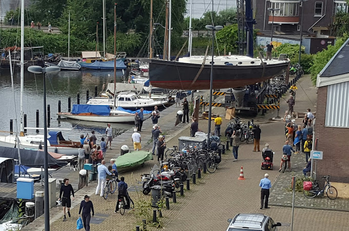 De Levant boat shed foundation