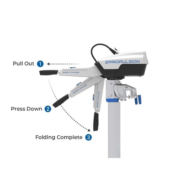 ePropulsion ePropulsion SPIRIT 1.0 Plus Long-tail with battery