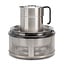 Cobb Handy kettle for heating water on your Cobb barbecue