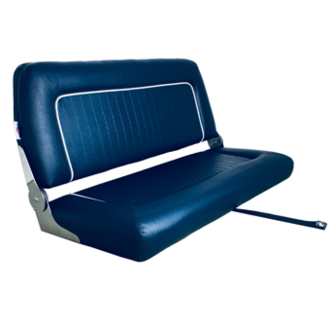 Allpa Steering chair model Coach de Luxe Twin navy; 51cm(D)*94cm(W)*44cm(H).