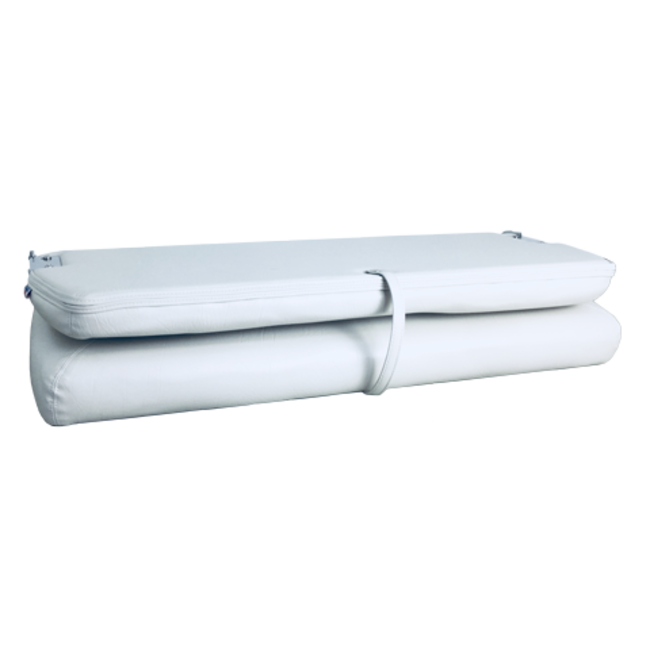 Allpa Steering chair model Coach de Luxe Twin white; 51cm(D)*94cm(W)*44cm(H).