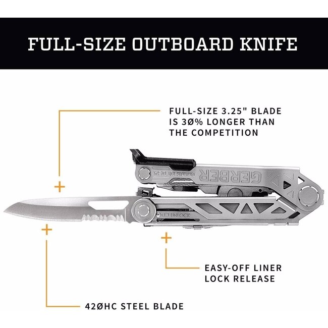 Gerber CENTRE DRIVE PLUS LEATHER SHEATH, BOX