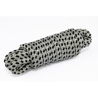 HOLLEX Landing line full polyester white/black - All sizes and thicknesses