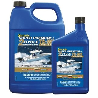 Starbrite Super Premium Synth. 2-stroke engine oil TC-W3