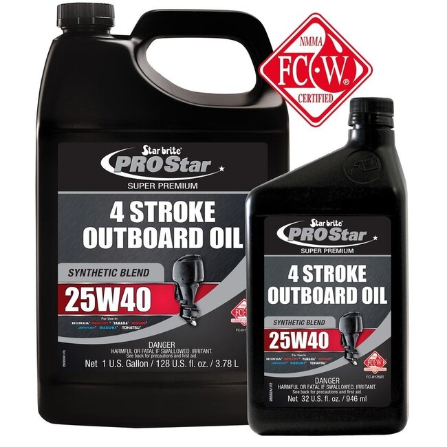 Starbrite Super Premium Synth. 4-stroke engine oil 25W40