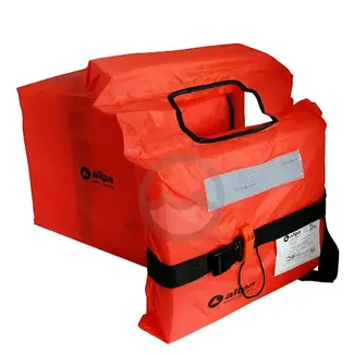 Safety bag with 4 life jackets