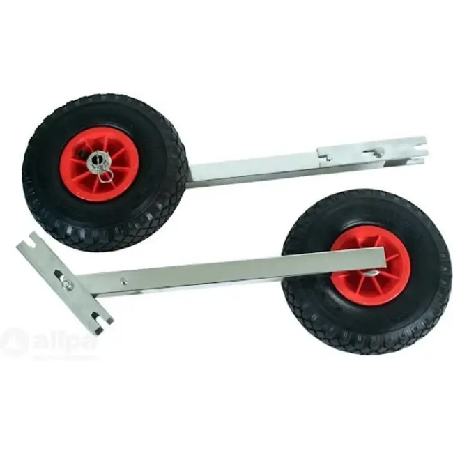 Allpa Foldable transport wheels for convenient use on water