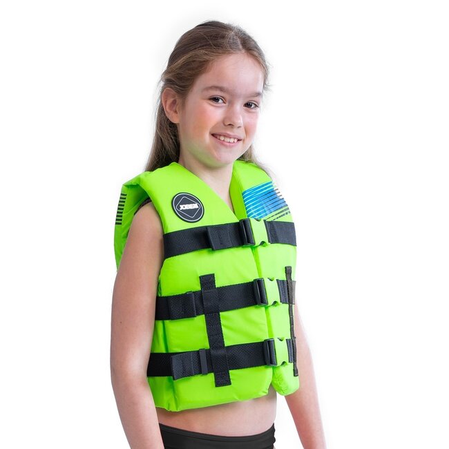 JOBE Nylon Life Jacket Children Lime Green
