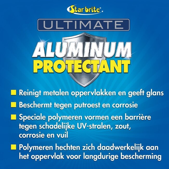 Starbrite Ultimate Aluminium Protector - Masts, Wakeboard Towers, Outriggers, T-Tops - 500 ml