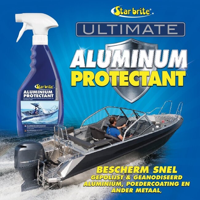 Starbrite Ultimate Aluminium Protector - Masts, Wakeboard Towers, Outriggers, T-Tops - 500 ml