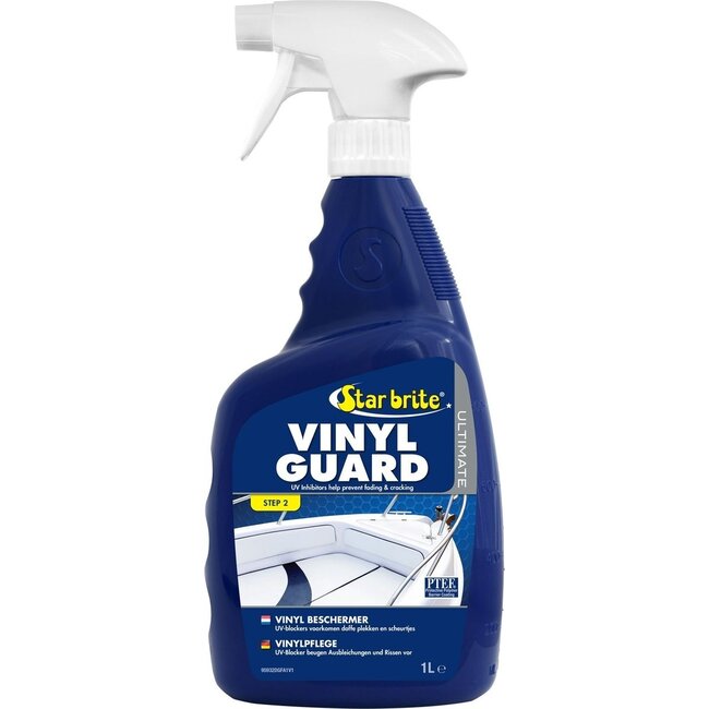 Starbrite STAR BRITE Ultimate Vinyl Guard - Spray for Protection and Gloss - Vinyl, Rubber, Leather - 1 L