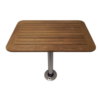 Allpa Teak table set with leg - 3 sizes