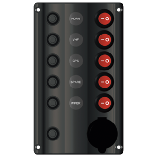 Allpa control panel, 12V