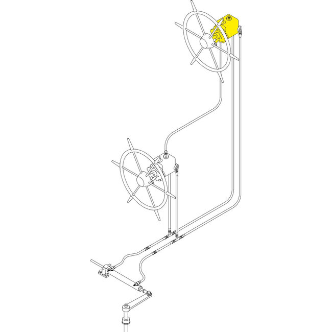 SeaStar set for System-6 * 151kgm / for 2nd steering position