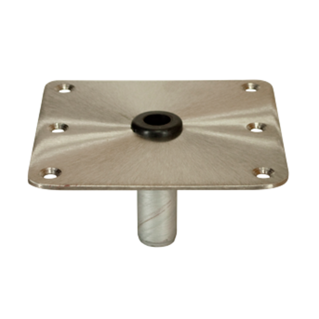 Allpa Hi-Lo base 7 "x7" (178x178mm), satin finished