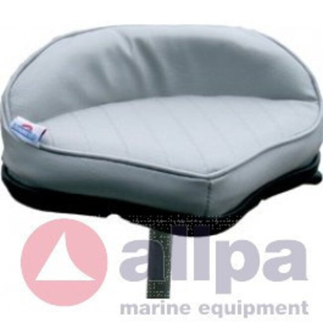 Allpa allpa Plug-in Pro stand-up seat made of grey artificial leather with plastic base