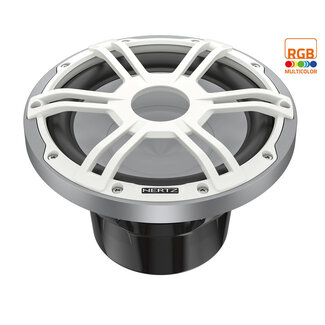 Hertz Hertz HMS 10 S4-LD-SW - 10" Marine Sport subwoofer 4 Ohm white RGB LED