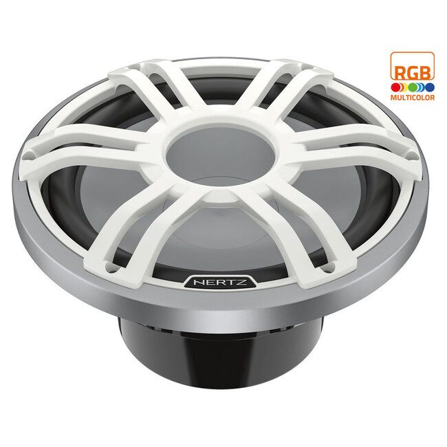 Hertz Hertz HMS 12 S4-LD-SW - 12" Marine Sport subwoofer 4 Ohm white RGB LED