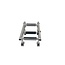 HOLLEX Hollex Swim ladder folding stainless steel 316 1+2 steps