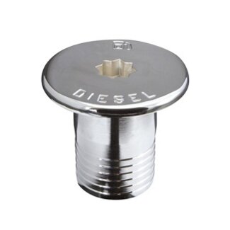 HOLLEX Deck cap brass 50mm Winch