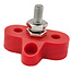 HOLLEX Connection stud single M6 red