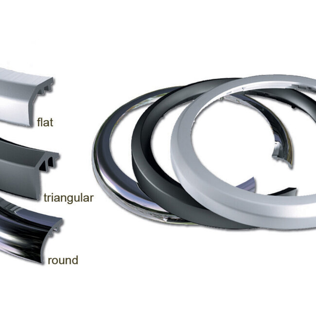 Veratron VDO VL Front Ring Round White 85mm Bulk