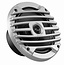 HOLLEX marine speaker HBX 6.5 M-S silver