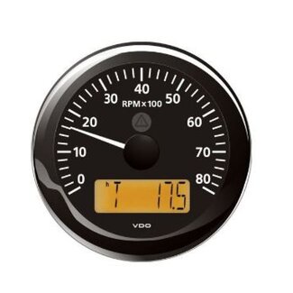 Veratron VDO VLB Rev counter / hours 8000 rpm RB 85mm