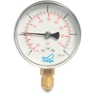 Jabsco Pressure gauge 0-4 bar