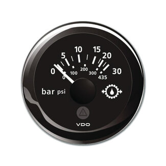 Veratron VDO VLB Trans Oil Pressure 0-30bar/0-435psi RB 52mm